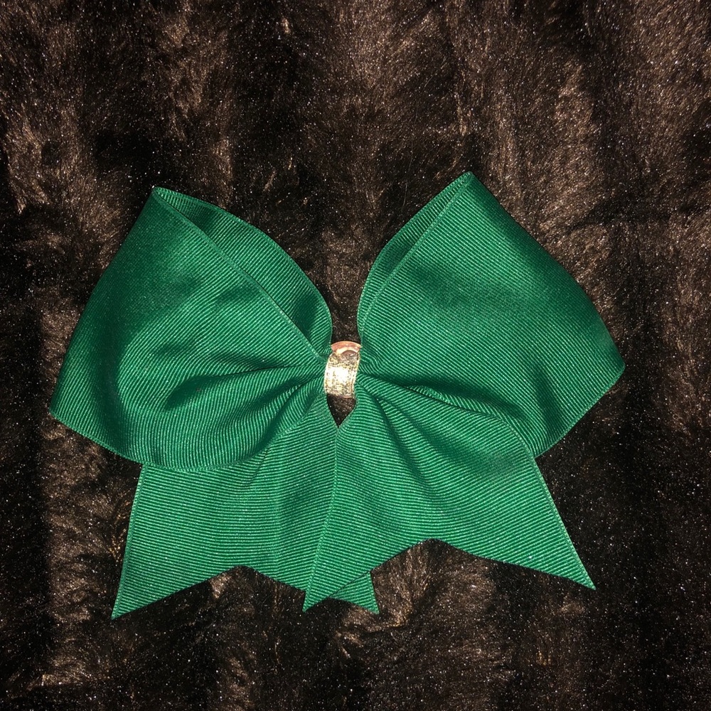 green cheer bow